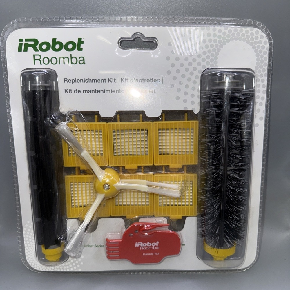 iRobot Authentic OEM Genuine Part Roomba 700 Series Filter Brush HEPA Kit NEW B2